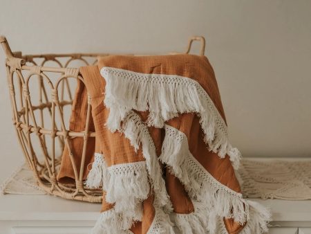 Chestnut Fringe Quilt Online