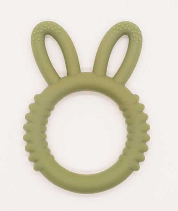 Silicone Bunny Teething Ring Online now