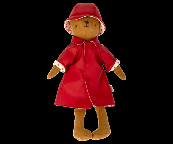 Rain coat w. hat - Teddy mum For Sale