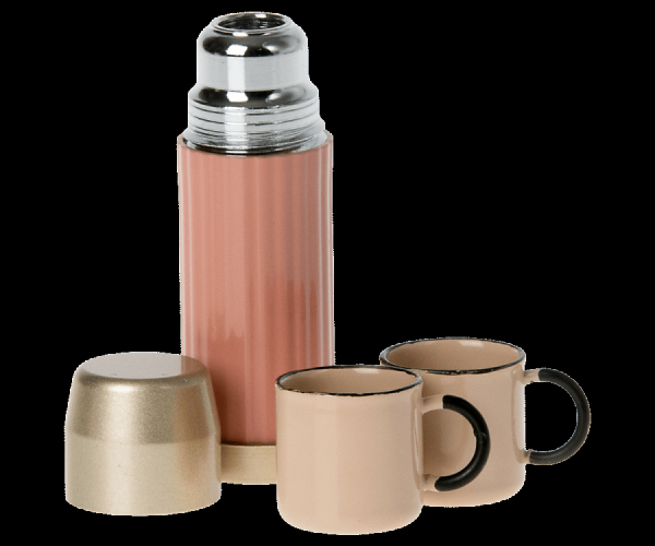 Thermos and cups - Soft coral Supply