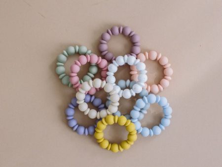 Adelia Teething Ring & Bracelet - Food Grade Silicone Hot on Sale