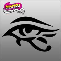 Glitter Tattoo Stencil Tribal Eye - 5 Pack For Sale