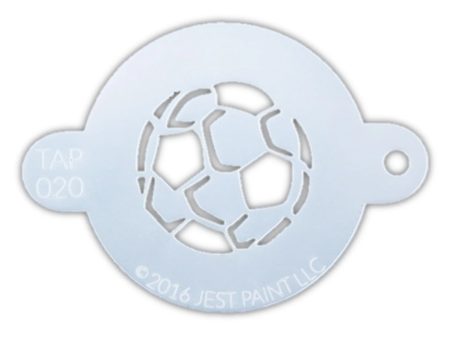 TAP 020 Soccer Ball Stencil For Discount