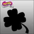 Glitter Tattoo Stencil 4 Leaf Clover - 5 Pack Sale