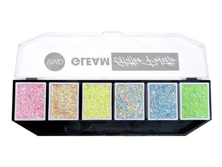 PASTEL GLOW - Gleam Glitter Cream Palette For Cheap