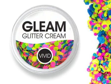 Candy Cosmos - GLEAM UV Chunky Glitter Cream 10g Jar by Vivid Glitter For Discount