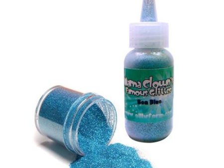 Mama Clown Glitter Sea Blue Online Hot Sale