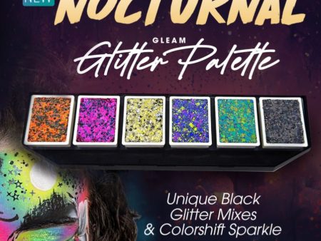 NOCTURNAL Gleam Glitter Cream Palette Hot on Sale