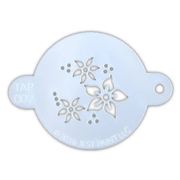 TAP 002 Flowers Stencil Hot on Sale