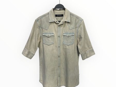 ALLSAINTS SS Shirt M Denim BLU  Online