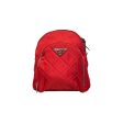 PRADA Backpack OS Nylon RED Tessuto Cheap