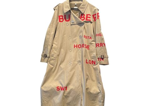 BURBERRY LONDON Tailored Jkt 16 Cotton KHK TRENCH COAT For Cheap