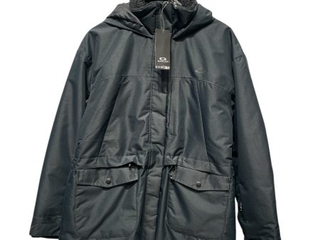 OAKLEY Windbreaker S Polyester BLK HOLLY ANORAK on Sale