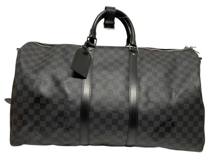 LOUIS VUITTON Luggage Monogram Leather BLK ID TRD2MC9 BLK CHECKERED Online Sale