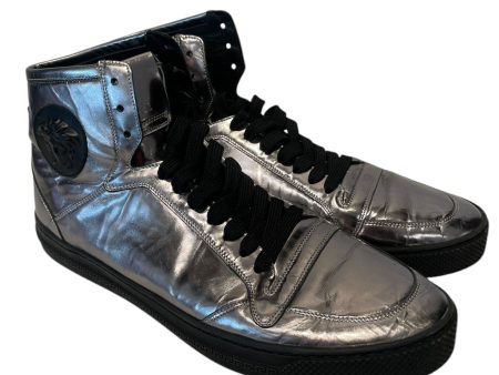 VERSACE Hi-Sneakers EU 44 SLV CHROME Online