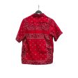 visvim SS Shirt 2 Cotton RED All Over Print Wallis Bandana Print Online