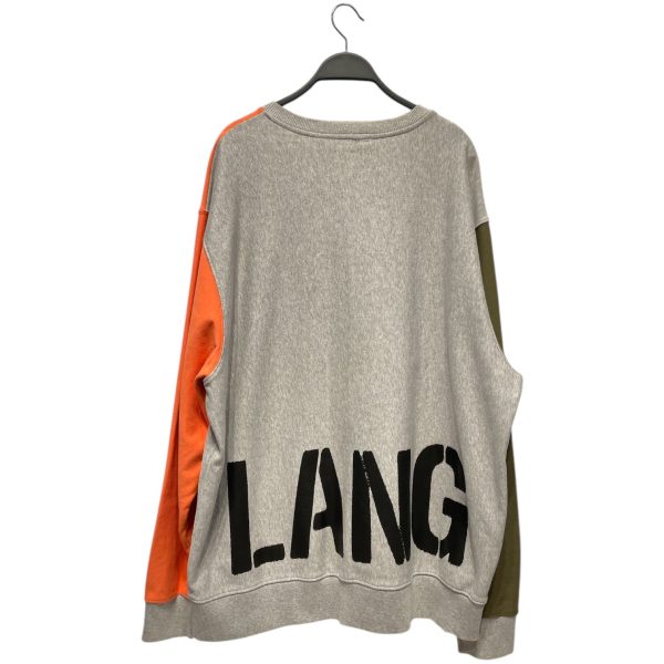 Helmut Lang Sweater L Cotton ORN COLORBLOCK For Cheap