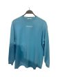 BALENCIAGA LS T-Shirt XS Cotton BLU SPANDEX Supply