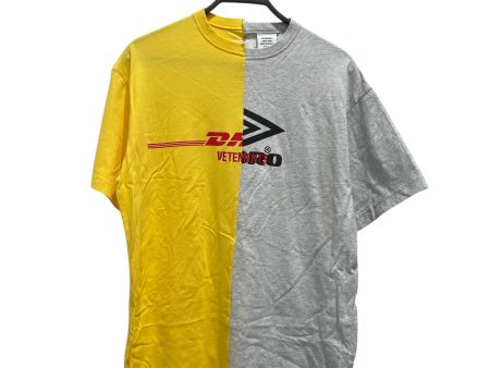 VETEMENTS T-Shirt M Cotton MLT Graphic DHL Umbro Shirt Fashion