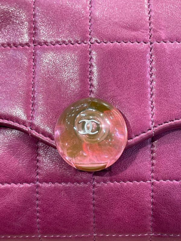 CHANEL Hand Bag Leather PNK sphere detail,quilt stitching For Cheap