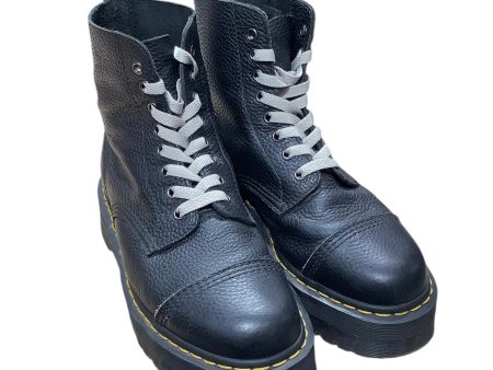 Dr.Martens Boots US 11 Leather BLK Sinclair Lace Up Discount