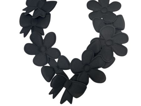 COMME des GARCONS GIRL Necklace Black Polyester NL-K802 For Cheap