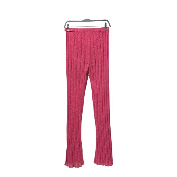 PALOMA WOOL Wide Leg Pants S Cotton PNK High-waisted  Online Hot Sale