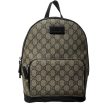 GUCCI Backpack Monogram Leather GRY MINI EDEN Discount