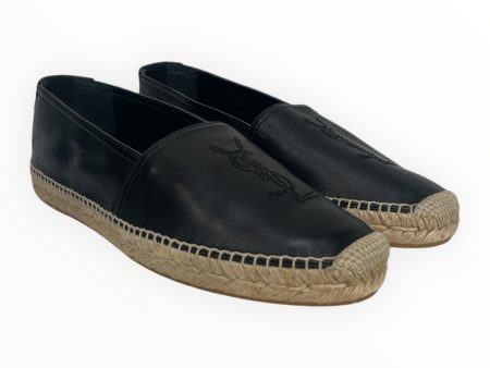 YVES SAINT LAURENT Loafers EU 41 Leather BLK  Discount