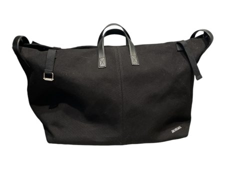 JACQUEMUS Luggage OS Cotton BLK CANVASBLKBAG For Sale