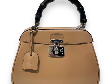 GUCCI Hand Bag Leather BEG 331830 502752 For Discount