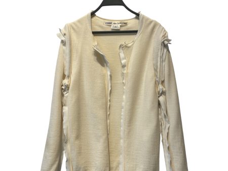 COMME des GARCONS Cardigan M Wool CRM  Discount