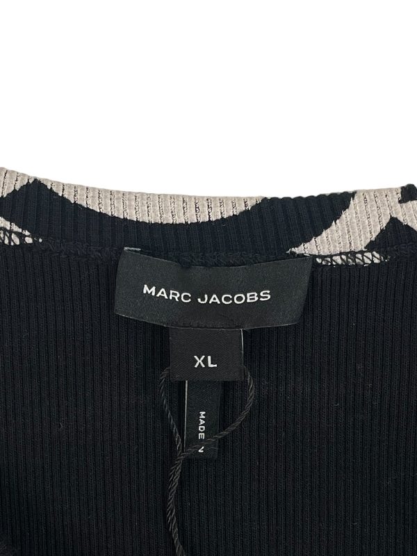 MARC JACOBS Tank Top XL Cotton BLK Monogram  Cheap