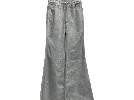 WRANGLER Fender Wide Leg Pants 24 Denim SLV  For Sale