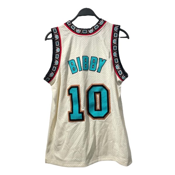 mitchell&ness Tank Top L Polyester CRM Graphic Swingman Mike Bibby 98 Grizz Online Hot Sale