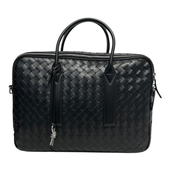 BOTTEGA VENETA Briefcase L Leather BLK GETAWAY For Discount