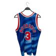 mitchell&ness Tank Top XL Cotton BLU Camouflage Petrovic Nets Jersey BL RD Hot on Sale