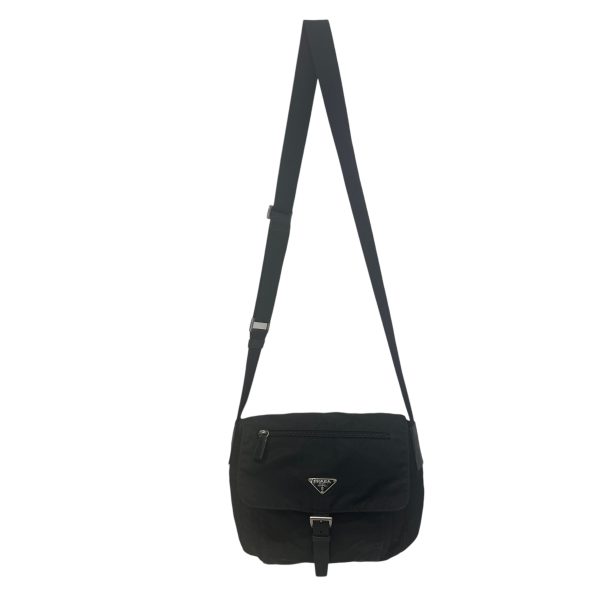 PRADA Cross Body Bag Nylon BLK style code (129) Supply