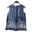 MARNI Tank Top 38 Cotton BLU All Over Print blue printed crew top For Cheap