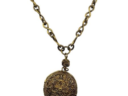 CHANEL GoldMedal Medallion Necklace Sale