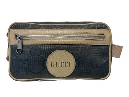 GUCCI Fanny Pack Cotton GRY Off The Grid Cheap