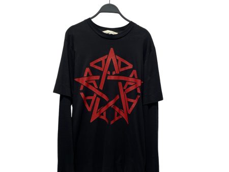 1017 ALYX 9SM(ALYX) LS T-Shirt M Cotton BLK Graphic  on Sale