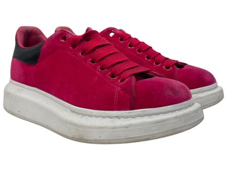 Alexander McQueen Low-Sneakers EU 42 Leather PNK  For Sale