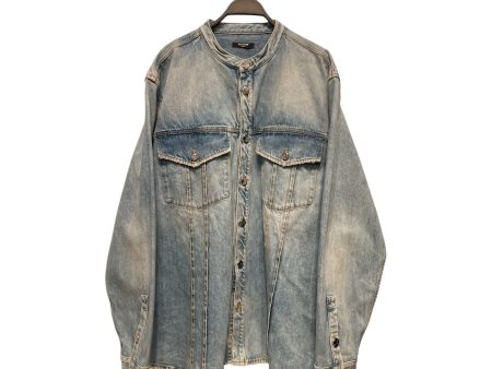 BALMAIN Denim Jkt 42 Denim BLU  Hot on Sale