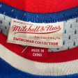 mitchell&ness Tank Top XL Cotton BLU Camouflage Petrovic Nets Jersey BL RD Hot on Sale