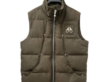 MOOSE KNUCKLES Vest L Cotton GRN VEST For Sale