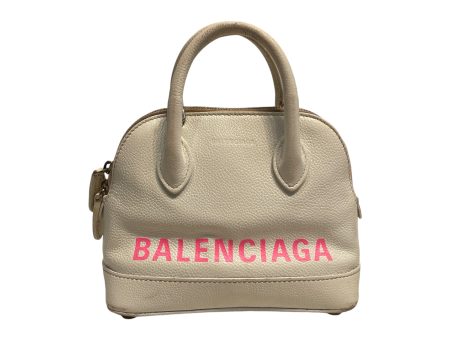 BALENCIAGA Hand Bag OS Lambskin WHT  Fashion