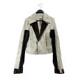 Rick Owens Leather Jkt 6 Leather WHT DRACUBIKER For Discount