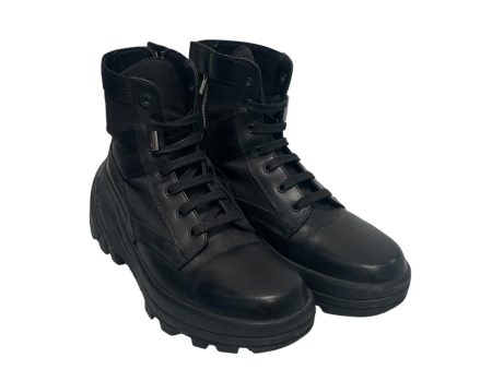 1017 ALYX 9SM(ALYX) Trekking Boots US 11 Leather BLK Side Zip Vibram Fuoripista For Discount