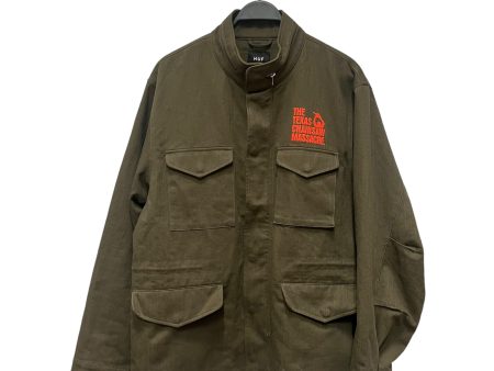 HUF Denim Jkt L Cotton GRN Texas Chainsaw Discount